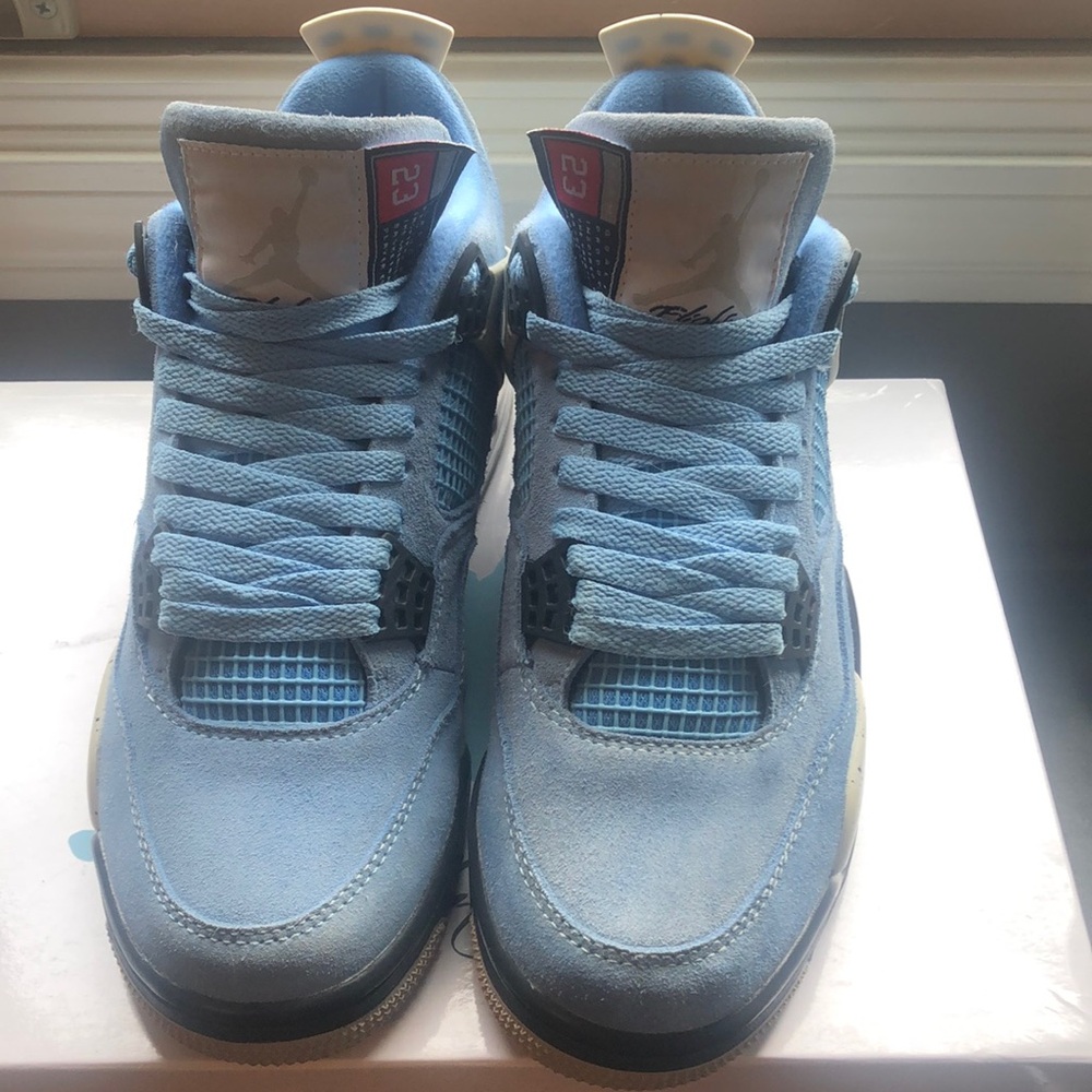 Jordan 4 unc, - Picture 5 of 7